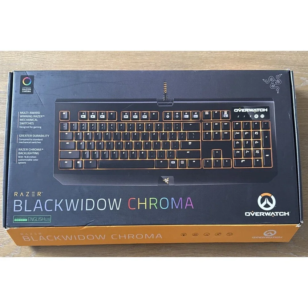 Razer BlackWidow Chroma OverWatch Edition (For Collection)